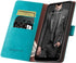 SUANPOT for Samsung Galaxy A12 with RFID Blocking Leather Wallet case Credit Card Holder, Flip Folio Book Phone case Shockproof Cover for Women Me...