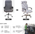 Stretch Office Chair Cover Slipcover, Soft Fit Universal Desk Rotating Chair, High Back Computer Chair, Removable Washable Anti-Dust Spandex Chair...