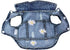 Pet Clothes Denim Dog Costume Summer Cowboy Vest Daisy Shirt Jeans Jacket Puppy Clothing for Chihuahua Yorkies...