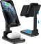 2 in 1 Wireless Charger, Dual Wireless Charging Desk Phone Stand,10W Qi Fast-Charging Foldable Tablet Stand for iPhone 12/11/MAX/XS/XR/X/8,AirPods...