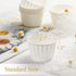 White Cupcake Liners, 200pcs Muffin Baking Cups,Ramekin Holders, Heavy Duty Oil proof Wrappers for Wedding,Birthday,Party,Baby Showers,Gift for Va...