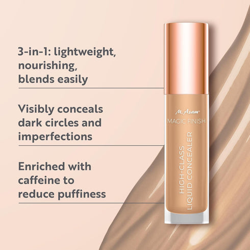 M. Asam MAGIC FINISH HIGHCLASS LIQUID CONCEALER Nude - Liquid anti-aging concealer with high coverage, lightens dark circles & conceals imperfecti...