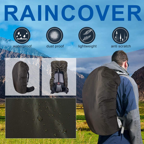 onewind Versatile Hammock Gear Sling or Backpack Rain Cover, Ultralight Waterproof Underbelly Gear Hammock Storage to Place Backpack, Clothes, Qui...