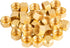 30PCS 3/8-Inch Brass Compression Cap Stop Valve Cap,Brass Compression Fitting...