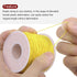 3pcs Elastic Beading Cord for Bracelet 1mm Dia 328ft Stretchy String Sturdy Elastic String for Jewelry Making, Necklaces, Beading, Yellow...
