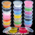 Augshy 40 Pack Small Slime Containers with Lids, Jello Shot Cups Condiment Containers Plastic Portion Cups with Lids for Salad Dressing Food Stora...