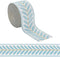 OLYCRAFT 10.9 Yards Jacquard Ribbon Trim 2.4 Inch Leaf Pattern Jacquard Polyester Ribbons Blue Leaf Jacquard Woven Embroidery Trim for DIY Sewing ...