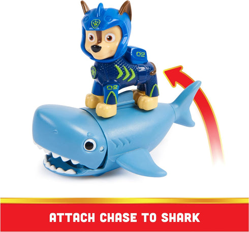 Paw Patrol, Aqua Pups Chase and Shark Action Figures Set, Kids Toys for Ages 3 and up...