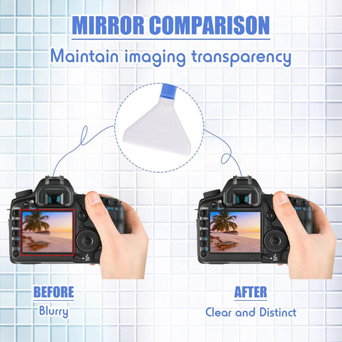 45 Packs Digital Camera Sensor Cleaning Swabs 25 mm Sensor Cleaning Kit Full Frame Sensor Cleaner for Full Frame Sensors, No Liquid Cleaner......