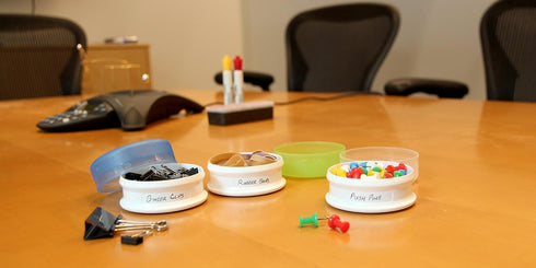 humangear GoTubb | Hard Container | Easy Open | Food-Safe Material, Clear/Green/Blue, Small...