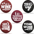 Funny Wine Stoppers Set of 5 - Silicone Wine Bottle Stopper With Gift Box - Cute Christmas Wine Gift for Friends...