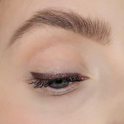 Hypoallergenic Eyeliner Waterproof (Spicy Cinnamon) - Unscented Metallic Brown Eye liner - Vegan and Cruelty Free Eye Pencil - Colored Eyeliners f...