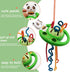 Montessori Toys for Babies 18 Months, Baby Sensory Toys for Toddler 1 2 Year Old Birthday Gifts, Soft Silicone Pull String Fidget Educational Lear...