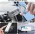 Magnetic Phone Grip Holder Kickstand, Gym Double Adjustable Finger Ring Grip and Stand, Compatible with PopSockets MagSafe Ring Removable for iPho...