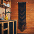 Ewparts Black Macrame Plant Hanger Kit with Instruction with 109 Yard Black 3mm Macrame Cord Wooden Beads and Macrame Rings for Macrame Plant Hang...