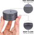 Daily Metal Pill Box Pill Case - Single Waterproof Travel Pill Container Round Aluminum Alloy Storage Medicine Organizer Multitool EDC Every Day f...