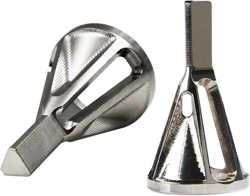 HSS Deburring External Chamfer Tool,IRmm High Speed Steel Remove Burr Tools for Drill Bit Fits for Bolts?2 Pack...