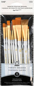 Plaid Learn to Paint Premium Brush Set, 50536 (10-Piece), 1-(Pack)...