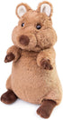 ZHONGXIN MADE Quokka Plush Toy - Realistic Quokka Stuffed Animals, Lifelike Short Tail Kangaroo Animals Stuffed Toys Birthday Gifts for Kids, 12In...