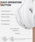 rockpapa E8 Over The Ear Bluetooth Headphones with Microphone for Kid Children Boy Girl Youth Teen Adult, Foldable Wired/Wireless Headphones with ...