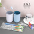 30 pcs Disposable Toothbrushes with Toothpaste Floss Individually Wrapped, 2 Color Disposable Toothbrush, 10g Toothpaste, Dental Floss Pick, Bulk ...