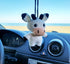 Crochet Cow Keychain, Bag ornament. Bag Hanging Decor....