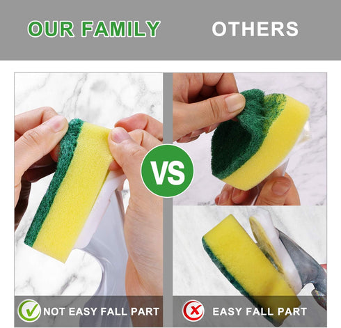 Dish Wand Refills 8Packs,Sponge Replacement Heads,Dish Wand Sponge Refill for Kitchen Cleaning...