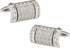 Wrapped Crystal Cufflinks in Clear Color - Arrives in Presentation Gift Box Perfect for Travel - Weddings Groomsmen...