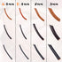 SOSMAR 3 Rolls 5.5 Yard X 3MM Cowhide Round Leather Cords Rope String for Jewelry Making Bracelet Necklace Jewelry Making Lanyards DIY Crafts, Bla...