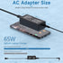 65W Laptop Charger Compatible with Acer Chromebook N15Q8 N15Q9 N16P1 11 R11 13 14 15, Chromebook CB3 CB5 C738T C740 C720 C720P Power Adapter; Aspi...