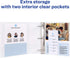 AVE21086 - Avery Economy View 3 Ring Binder, 1.5 Round Rings, 1 White Binder...