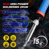 Soldering Iron Kit, 60W 110V Soldering Welding Iron Kit with Ceramic Heater, 10 in 1 Adjustable Temperature Soldering Welding Iron Kit Soldering I...