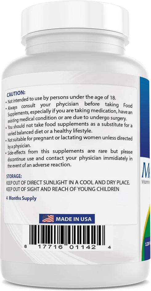 Best Naturals MK-7 Vitamin K2 100 mcg 120 Vcaps...