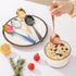 5-Piece Round Soup Spoons Set | Stainless Steel | Muticolor Dinner Serving Spoons Titanium Spoon - Mirror Polish & Dishwasher Safe...