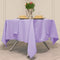 Kadut Square Tablecloth 52 x 52 Inch Lavender Square Table Cloth for Square or Round Table | Heavy Duty | Washable Tablecloth for Parties, Wedding...