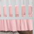 American Baby Company Ultra Soft Microfiber Ruffled Porta/Mini-Crib Skirt, Blush Pink, for Girls(Pack of 1)...