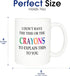 Rogue River Tactical Funny Sarcastic Coffee Mug - I Don't Have the Time or The Crayons to Explain This to You Mug, 11 Oz, White...