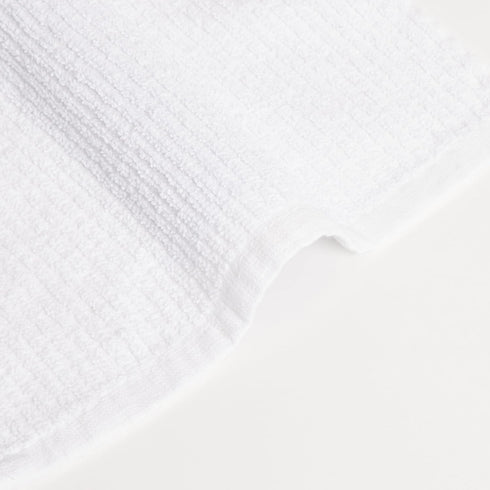 Bar Mop Kitchen Bathroom Cleaning Towels, Set of 6, Size 16” x 19”, First Quality, 100% Cotton, Brilliant White Color, Machine Washable...