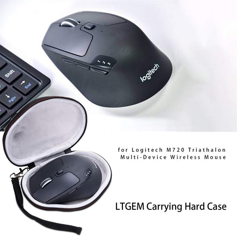 LTGEM Hard Carrying Case for Logitech M720 Triathlon / M705 Marathon Wireless Mouse - Travel Protective Carrying Storage Bag...