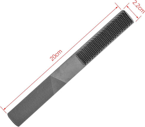 4 Way Wood Rasp File Carbon Hand File and Round Rasp Half Round Flat & Needle Files...