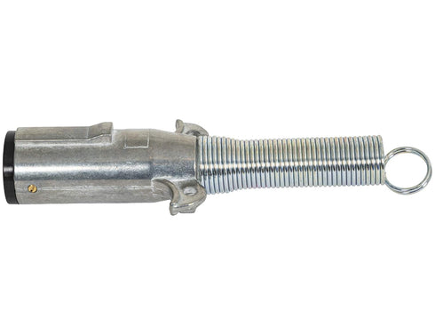 Buyers Products TC2012 2-Way Die-Cast Zinc Trailer Connector -Trailer Side - Vertical Pins with Spring...