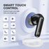 A40 Pro Wireless Earbuds, 50Hrs Playtime Bluetooth Earbuds Built in Noise Cancellation Mic with Charging Case, Headphones Stereo Sound, IPX7 Water...