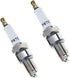 Pack-of-2 Spark Plug F6TC Compatible with Champion N9Y N9YC N9YCC N9YCX N9YX N10Y N11YC N281YC N66Y N79Y N7YC N8Y N89GY OE001 OE022 OE109 RN11YC4 ...