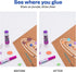 Avery Glue Stick Disappearing Purple Color, Washable, Nontoxic, 1.27 oz. Permanent Glue Stic, 12pk (00226)...