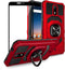 Ailiber for Cricket Debut Case, AT&T Calypso 2(U319AA) Case with Screen Protector, Ring Kickstand for Magnetic Car Mount, Heavy Duty Rugged Shockp...