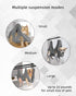 Pet Grooming Hammock Helper, Nail Clipper Restraint Bag for Cat Dog, Drying Towel for Combing Bathing Washing Grooming and Nail Trimming, 4 Hooks,...