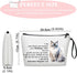 ivyanan Ragdoll Cat Cosmetics Bag Gifts Premium Cute Animal Print Travel Makeup Bag - Stylish, Durable, and Spacious Skincare and Toiletry Bag for...