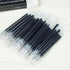 24 Pcs Retractable Black Gel Ink Refills, 0.5 mm Point Black Ink...