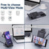 Wireless Charging Station for Samsung,MANKIW Foldable 3 in 1 Fast Charger Station for Galaxy S24 S23 S22 S20 Ultra Z Flip Fold 5/4/3Galaxy Watch 6...