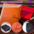 65Pcs 12.5mm Leather Snap Fasteners Kit, Including 6 Colors 60 Sets Leather Rivets with 4Pcs Fixing Tools and Soft Tape Measure, Metal Button Leat...
